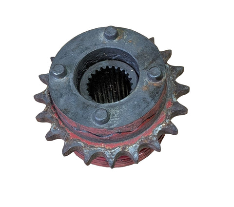 Used Starter Roll Slip clutch Spring W/ Hub fits New Holland 9822385 9809180