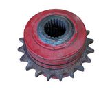 Used Starter Roll Slip clutch Spring W/ Hub fits New Holland 9822385 9809180