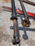 SET OF WING PTO SHAFTS FOR 2615 BUSH HOG-ROUGH BUT USABLE