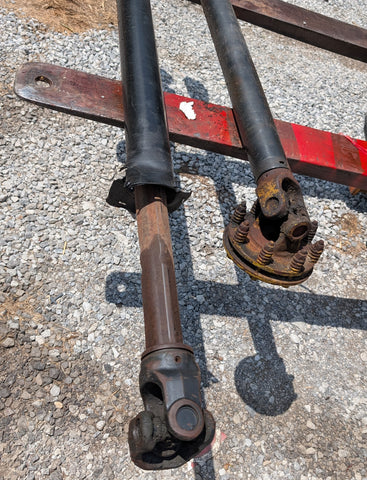 SET OF WING PTO SHAFTS FOR 2615 BUSH HOG-ROUGH BUT USABLE