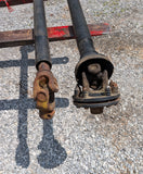 SET OF WING PTO SHAFTS FOR 2615 BUSH HOG-ROUGH BUT USABLE