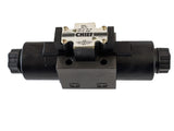D05S-2C-12D-35 CHIEF Hydraulic Directional Valve: 12 gpm Max Flow Rate, D03 NFPA Size, Three Positions, 12V DC