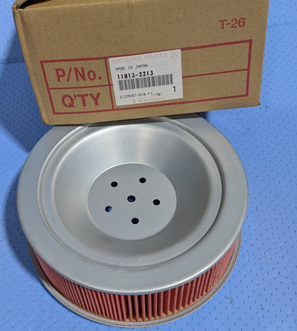 GENUINE OEM KAWASAKI PART # 11013-2213 AIR FILTER; REP. 11013-2195 & 11013-2186