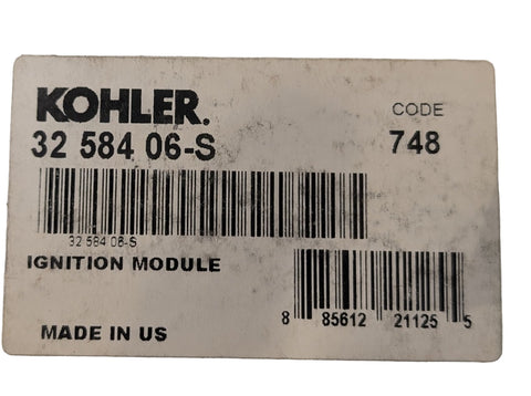 Genuine Kohler 32 584 06-S CDI Ignition Coil Module