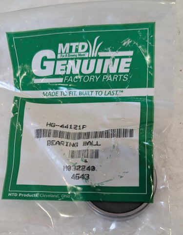 MTD Cub Cadet HG-44121P HG-44121 Ball Bearing Sealed Both Sides Factory Sealed