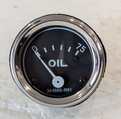 Oil Pressure Gauge International 230 100 140 130 200 Cub 364665R91, 364665-R91