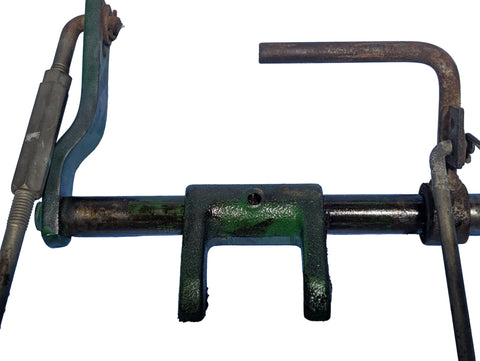 Used Release Shaft fits 670 John Deere AM876703 with Yoke clutch Release M802993