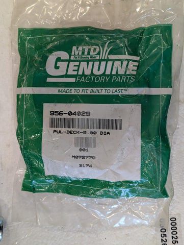 OEM MTD CUB CADET 756-04029 SPINDLE PULLEY 956-04029