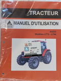 Operator Manual 3378540M1 AGCO Tractors-Agricultural - Wheeled LT75 Speedshift (French), LT90 Speedshift (French) Operator Manual