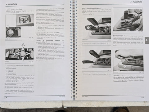 4315586M1 DANISH VERSION MASSEY FERGUSON 6400 TRACTOR OPERATORS MANUAL