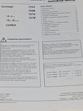 63001925m4 AGCO MASSEY FERGUSON 7200 COMBINE MANUAL POLISH LANGUAGE