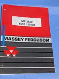 Factory Original MASSEY FERGUSON TRACTOR 2620 Manuals 1637119M2 - German language