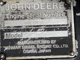 John Deere 3015DF005 Valve Cover 3TN80U 3 Cylinder Diesel Engine Oem