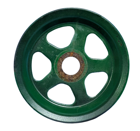 John Deere OEM R503 Serpentine Belt Pulley, NEW TAKE OFF