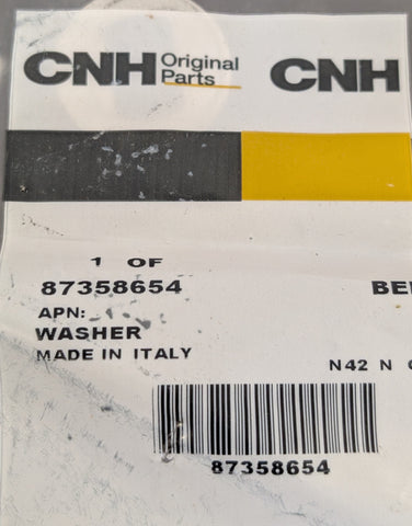 NEW HOLLAND 87358654 WASHER