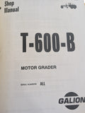 Galion T-600-B SERVICE MANUAL in Komatsu binder