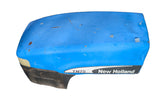 USED NEW HOLLAND TN75  HOOD, Has dents chipped paint 5177330 , 87304173