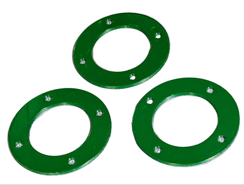 3 Deck Spindle Reinforcement Ring fits John Deere GY20785 GY20050
