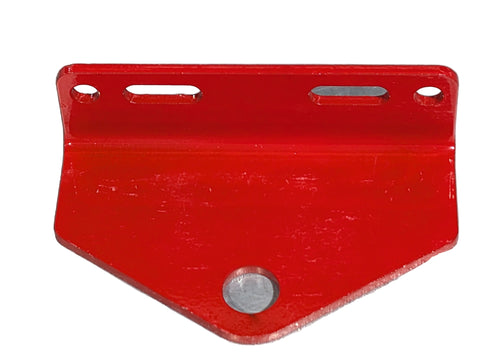 Lawn Mower Hitch For Exmark Toro Zero Turn Mower Trailer Cart Red 5" outside bolt centers