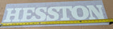 Hesston 30"x9" METAL SIGN NEW WITH PROTECTIVE COVERING
