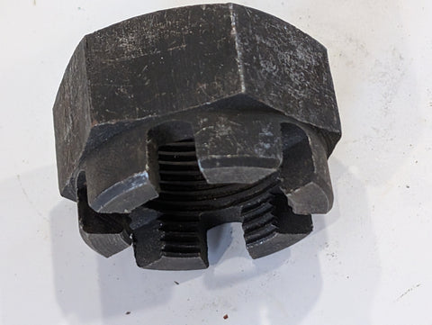 1 1/4"-12 Castle Slotted Nut Jam Cotter Pin Locking 1.25-12 Fine Thread AG026818 AGCO