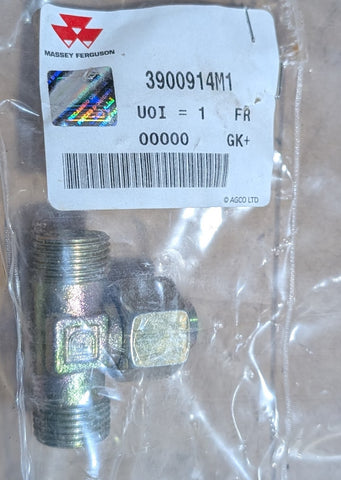 AGCO MASSEY FERGUSON VALTRA FENDT 3900914M1 - TEE FITTING