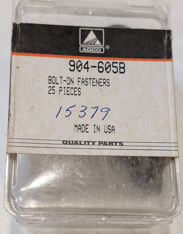 25 pack 904-605B AGCO NEW IDEA WASHER 15379,  5407, 5408 DISC MOWERS