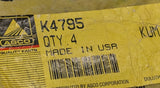 PAK OF 4 AGCO Part Number K4795 NARROW RIM BUSHING