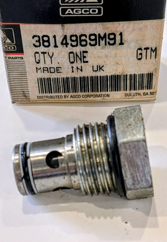 AGCO MASSEY FERGUSON VALVE CHECK 3814969M91
