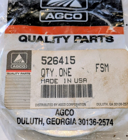 AGCO MASSEY FERGUSON BEARING SHIELD 526415 NEW IDEA DISC MOWER