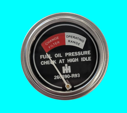 International 263791R92 Fuel Gauge MTA TD6 TD9 W400 W450 400 450 600 650 W6 TD6 TD9 260390R94