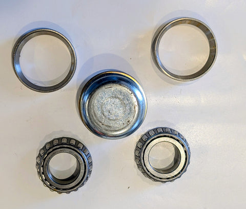 Bearing Kit Spindle HUB0803 NO SEAL, HUB-0801 CAP, 2 L44610 CUPS, 2 L44643 CONES
