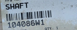 AGCO MASSEY FERGUSON WILMAR 104086W1 DRIVE SHAFT