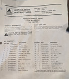 4 th REMOTE VALVE KIT AGCO ALLIS 9735, 9745, WHITE 8310, 8410 MASSEY 8140, 3713928M3