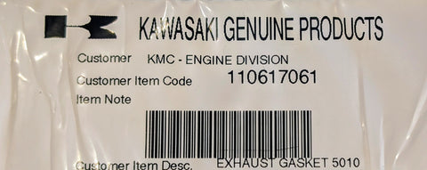 KM-11061-7061 Exhaust Gasket Fits for FX921V-AS13 Engine FX921V-BS13 Engine FX921V-CS13 Engine FXT00V-AS19 Engine FXT00V-AS26 Engine, 2-Pack