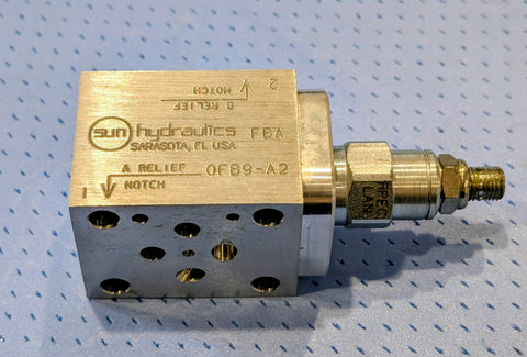 Sun Hydraulics FBA OFB9-A2 RELIEF   Valve