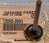Genuine OEM Kawasaki VALVE-EXHAUST 12005-2093, FD620D,FD661D , KAWASAKI MULE