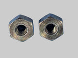 2 KUBOTA WHEEL NUTS 1908-0001, 35707-49170 NUT, REAR WHL