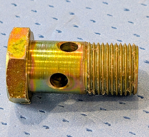 AGCO, MASSEY FERGUSON,  LANDINI  MCCORMICK BANJO BOLT M18 X 35 X 1.5, 3553651M1