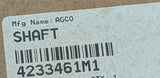 AGCO MASSEY FERGUSON 4233461m1 SHAFT
