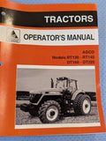 AGCO RT130 RT140 RT145 DT200 DT180 DT160 Tractor Operators Manual 2002 OEM