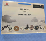 Massey ferguson 5435 tractor (tier 3)  parts catalogue 39906177M7