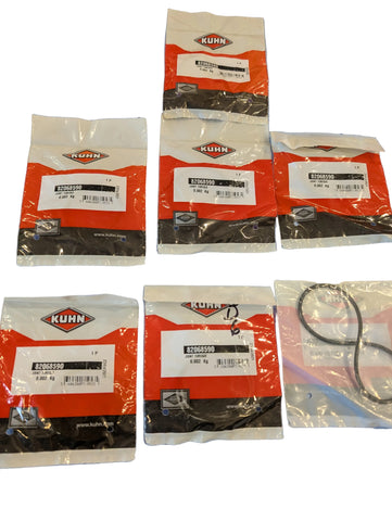 Pak of 7 KUHN 82068590 ORING NH # 274218, JD # CC19344, GEHL # 125454