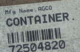 AGCO ALLIS, AGCO WHITE 72504820 WINDSHIELD WASHER TANK CONTAINER