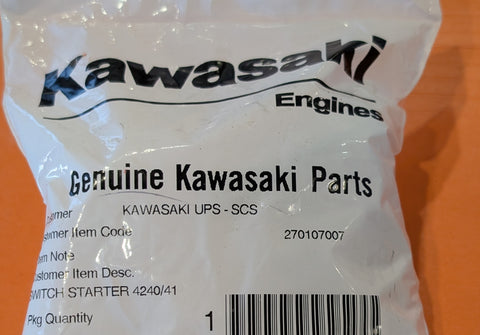 OEM START SOLENOID, KAWASAKI SOME FR, FS, FX MODELS,27010-7007, 270107007