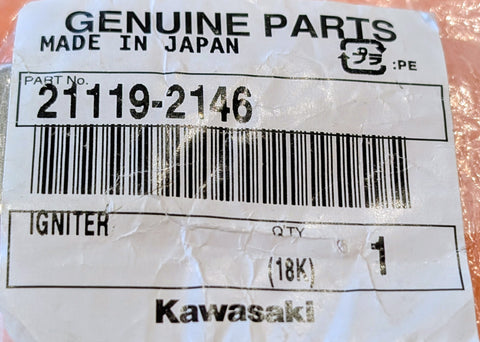 Genuine OEM Kawasaki IGNITER 21119-2125 21119-2146