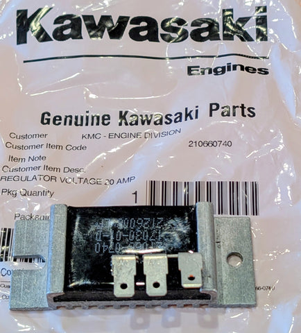 Genuine OEM Kawasaki REGULATOR-VOLTAGE [KAW][21066-0740] 210660740