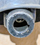 AGCO 521076 PTO SHAFT  38" LONG 1" ROUND HOLE YOKE 3/4 X 7/8" MALE SHAFT