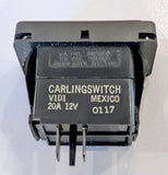 AGCO WILMAR WR41083 CARLING TECHNOLOGIES Rocker Switch:  On/Off, V1D1 20AMP 12V