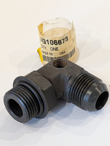 AGCO MASSEY FERGUSON AG-CHEM AG106673 HYDRAULIC ELBOW UNION